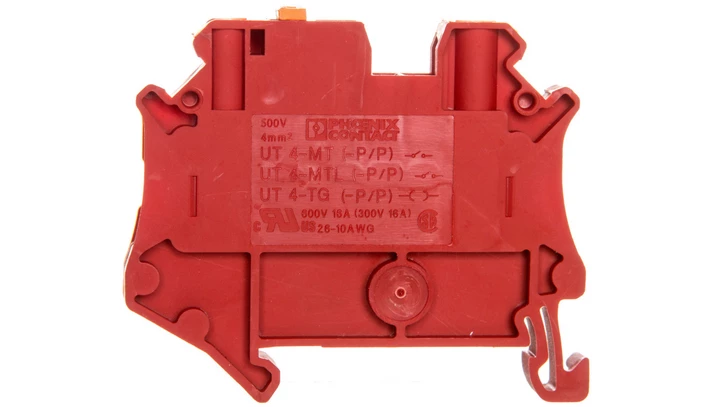 Złączka przelotowa 2-przewodowa z odłącznikiem nożowym 4mm2 /50szt./