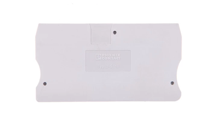 Pokrywa zamykająca 2,2x80x51,1mm szara D-ST 16 3036657 /50szt./