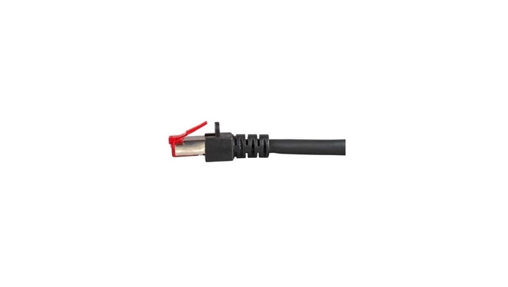 Patchcord SFTP 1m Cat.6 LSZH czarny