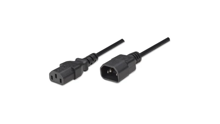 Przedłużacz Kabel Zasilający IEC320 C13 na C14 250V/10A 50cm ICOC 03-NC-005