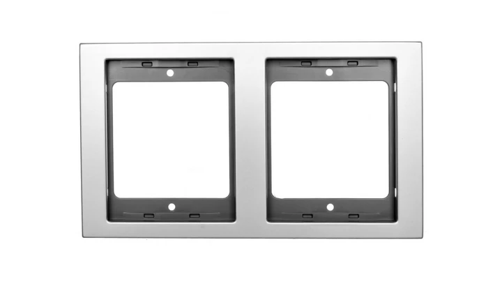 Berker K.5 Ramka 2-krotna pionowa aluminum 13237003