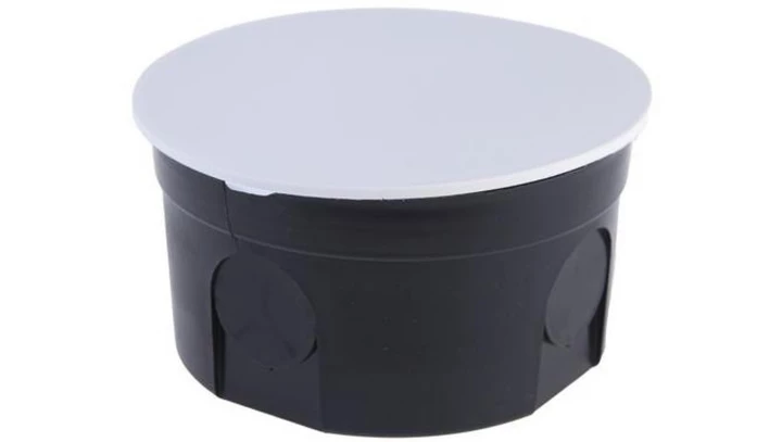 Puszka instalacyjna p/t PO 80 czarna A.0004 /90szt./