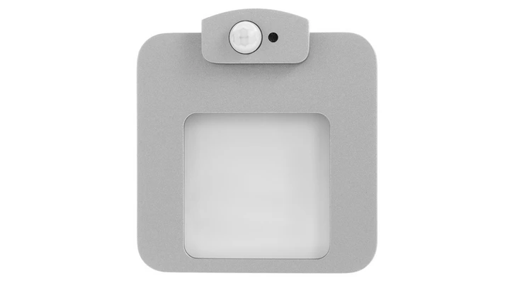 Oprawa schodowa LED Moza PT 230V AC regulowany czujnik ALU biała zimna LED10122611