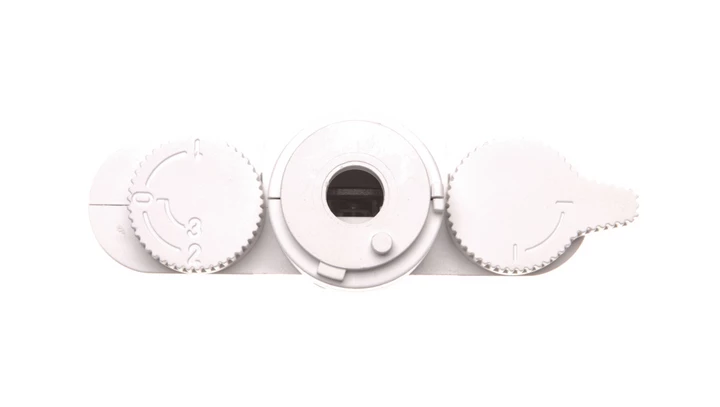 Adaptor elektryczny do szyny 3-f OWALNEJ/KWADRATOWEJ/DOSTROPOWEJ Biały IV7600-00-31