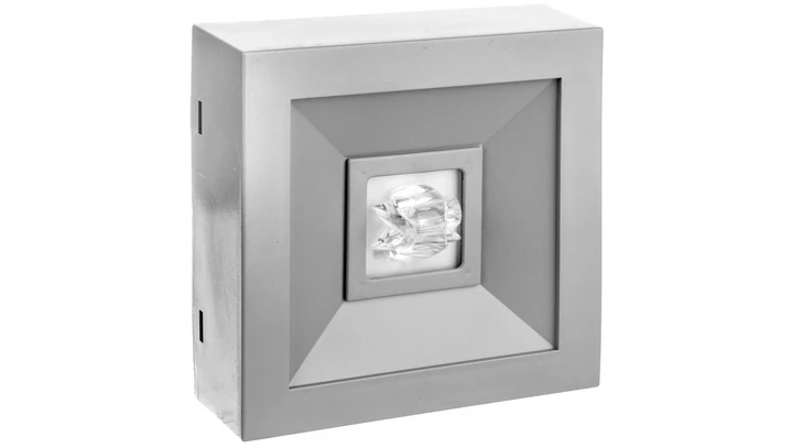 Oprawa awaryjna LOVATO N ECO LED 3W 315lm (opt. koryt.) 1h jednozadaniowa szara LVNC/3W/E/1/SE/X/GR