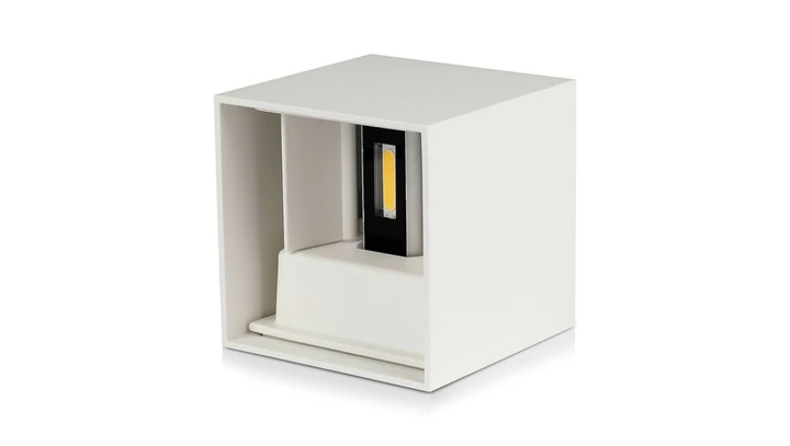 Oprawa elewacyjna LED 11W 1360lm 3000K IP65 Kwadrat Biały 218527