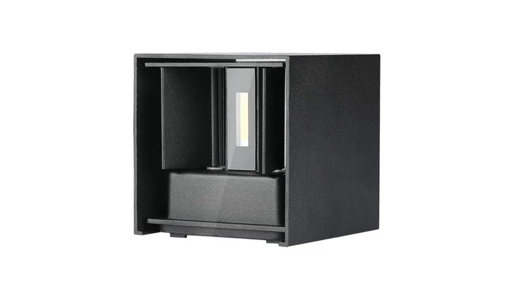 Oprawa elewacyjna LED 11W 1360lm 3000K IP65 Kwadrat Czarny 218529