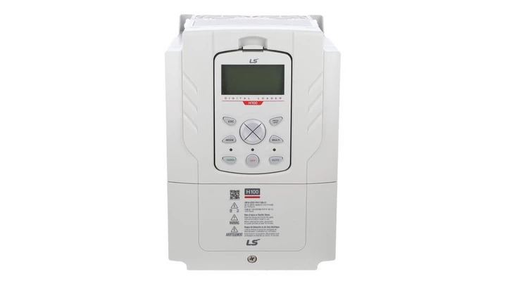 Przemiennik częstotliwości LSIS serii H100 (HVAC) 4,0kW 3x400V AC filtr EMC C3 klawiatura LED LSLV0037H100-4COFN