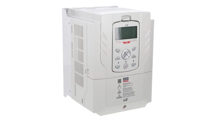 Przemiennik częstotliwości LSIS serii H100 (HVAC) 5,5kW 3x400V AC filtr EMC C3 klawiatura LED LSLV0055H100-4COFN