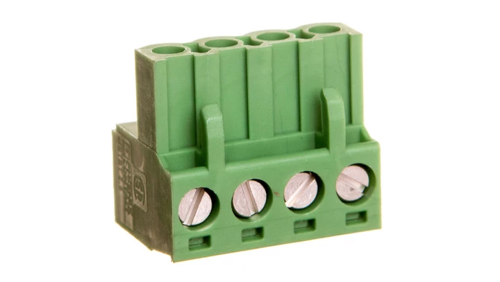 Listwa zaciskowa do płytek drukowanych 4-torowa 0,2-2,5mm2 zielona MSTBT 2,5/ 4-ST - 1779851 /100szt./