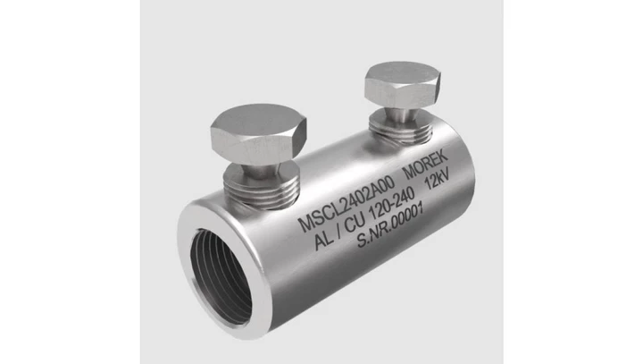 Złączka śrubowa MSCL240 Al/Cu 120-240mm² 12kV 2xśruba aluminiowa zrywalna MSCL2402A00