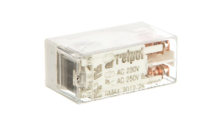 Przekaźnik miniaturowy 2P 8A 230V AC PCB AgNi RM84-2012-25-5230-01 859519
