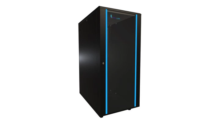 Szafa rack stojąca Extralink 27U 600x1000 Czarna