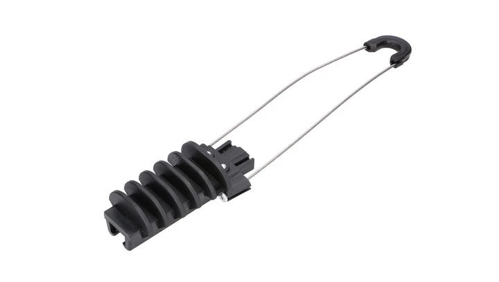 Uchwyt odciągowy do kabli światłowodowych napowietrznych Extralink PA6-9