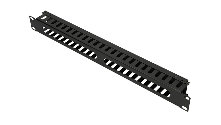 Organizer kabli 1U 19 z metalową osłoną Extralink