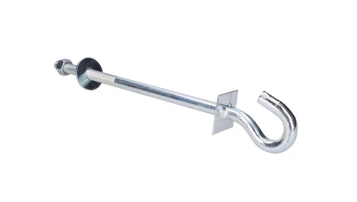Śruba hakowa do wieszania uchwytów odciągowych 16/300mm Extralink