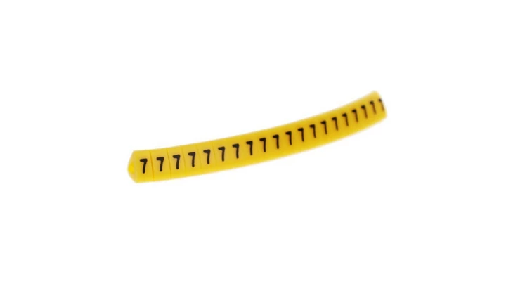 Oznacznik przewodów OZ-1/3/7 żółty E04ZP-01020300700 /100szt./