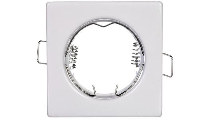 Oprawa punktowa PARMA BLACHA IP20 biała kwadrat OP-PAST2-10