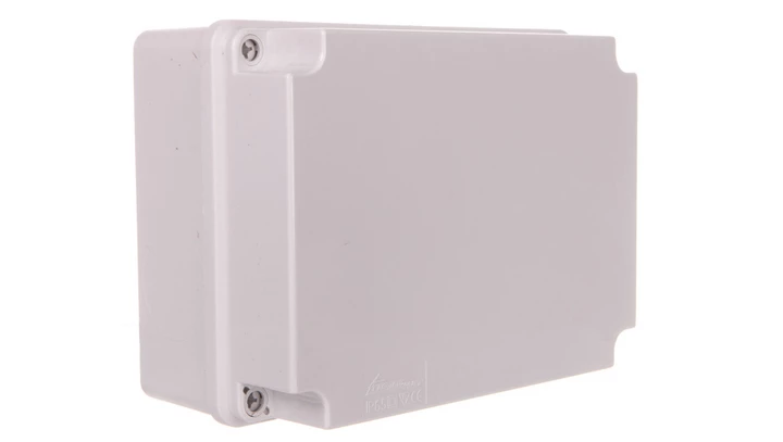 Puszka n/t hermetyczna pusta bez osłabień 198x148x96 IP65 szara PH-3B.1 28.34