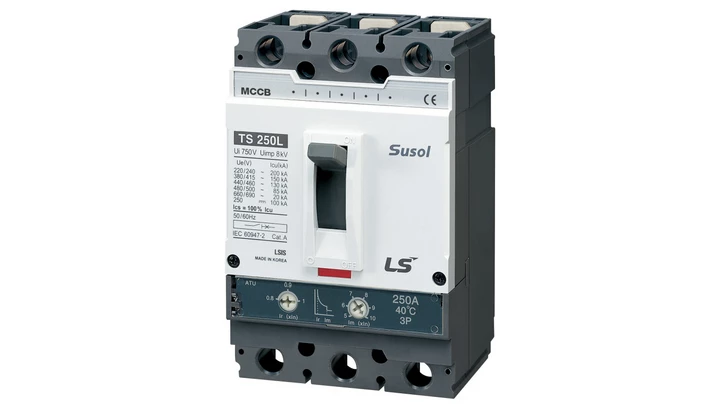 Wyłącznik kompaktowy serii TS 3P 200A Zabezpieczenie ATU 50kA TS250N ATU 200A 3P