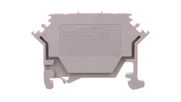 Złączka bazowa 2-przewodowa 2,5mm2 280-616 /100szt./