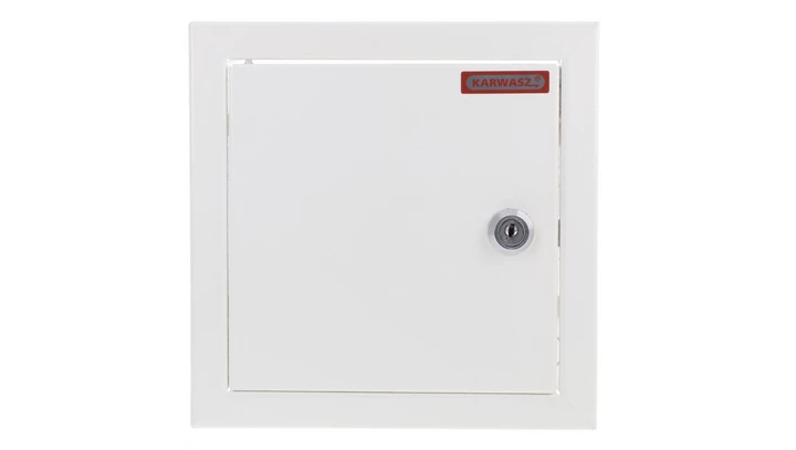 Drzwiczki rewizyjne 150x150mm z zamkiem 15x15/Z/