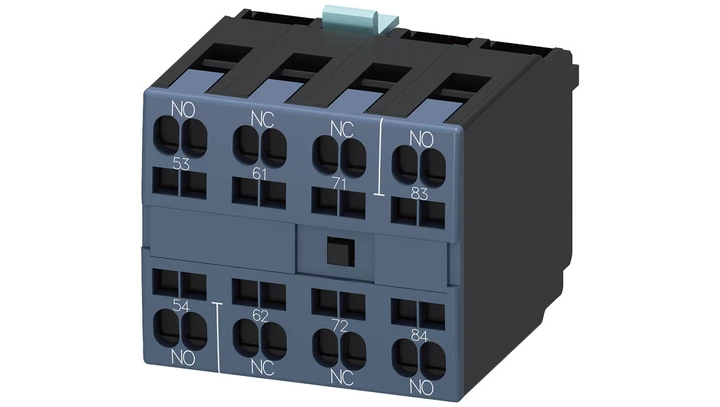 Styki pomocnicze 2Z 2R montaż czołowy S6 do S12 przył sprężynowe SIRIUS 3RH1921-2XA22-0MA0