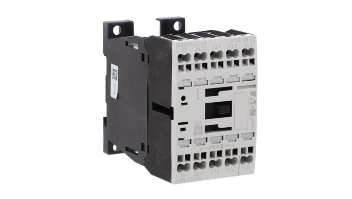 Stycznik mocy DILM9-01(24V50/60HZ)-PI DILM 3P 380 V 400 V 4 kW 1R 24 V AC Push-In 199236