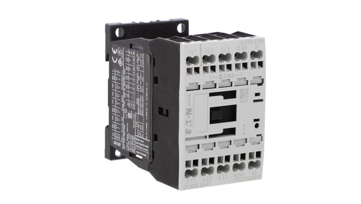 Stycznik mocy DILM 3-biegunowe 380 V 400 V 7.5 kW 1Z 24 V AC zaciski sprężynowe Push-In 199251