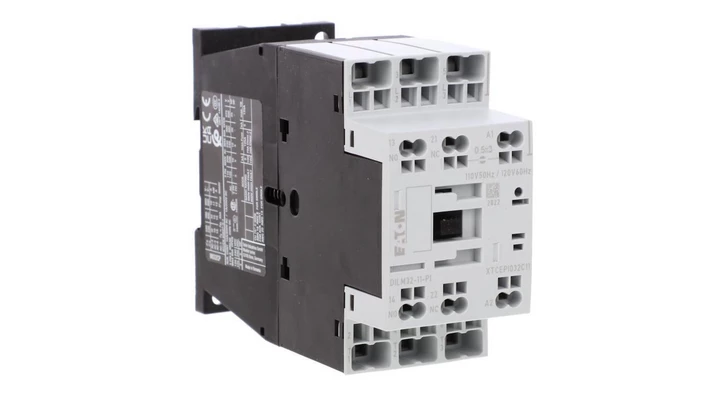 Stycznik mocy DILM32-11(110V50HZ,120V60HZ)-PI 3P 380 V 400 V 15 kW 1Z+1R 110 V AC Push-In 199290