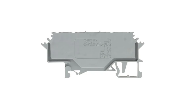 Złączka bazowa 4-przewodowa 2,5mm2 szara 280-606 /100szt./