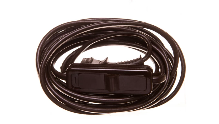 Przewód przyłączeniowy z wyłącznikiem 300cm brązowy SP/W-300/2X0,75/WOR-BRA YNS10000522