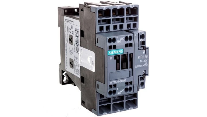 Stycznik mocy 15A 3P 24V DC 1Z 1R 3RT2025-2KB40