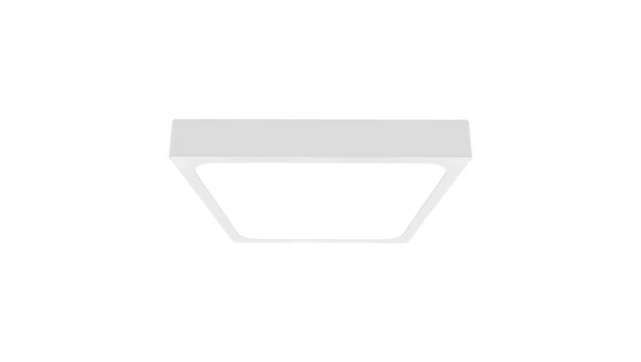 Plafoniera LED 30W 3000lm 6500K IP44 Kwadrat fi420 Mleczny Biała Ramka 7632