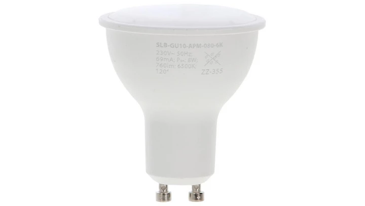 ŹRÓDŁO LED SAMSUNG INSIDE 230V GU10 8W 760LM 6500K 120ST D84-SLB-GU10-APM-080-6K