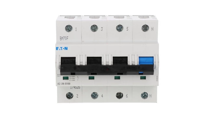 Wyłącznik nadprądowy 3P+N B 100A 25kA AC AZ-3N-B100 174526