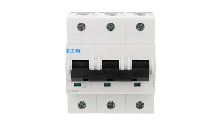 Wyłącznik nadprądowy 3P D 25A 25kA AC AZ-3-D25 174516