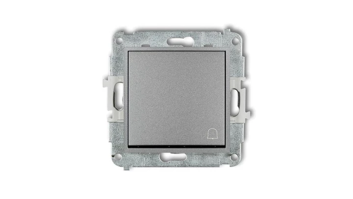 ICON Mechanizm łącznika zwierny dzwonek srebrny metalik 7IWP-4