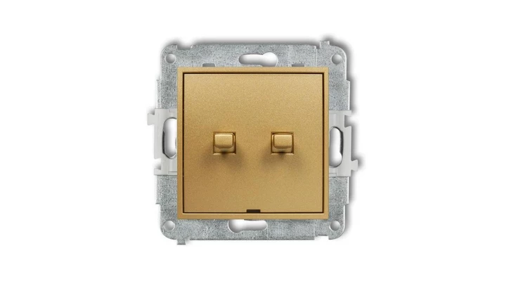 ICON Mechanizm łącznika świecznikowego w stylu amerykańskim złoty 29IWPUS-2