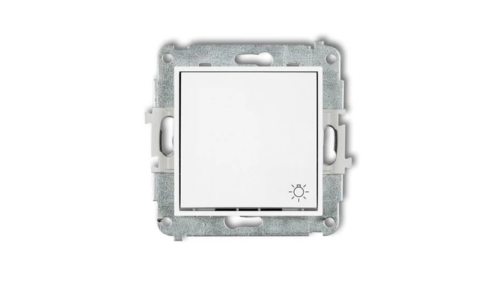 ICON Mechanizm łącznika zwierny światło biały IWP-5