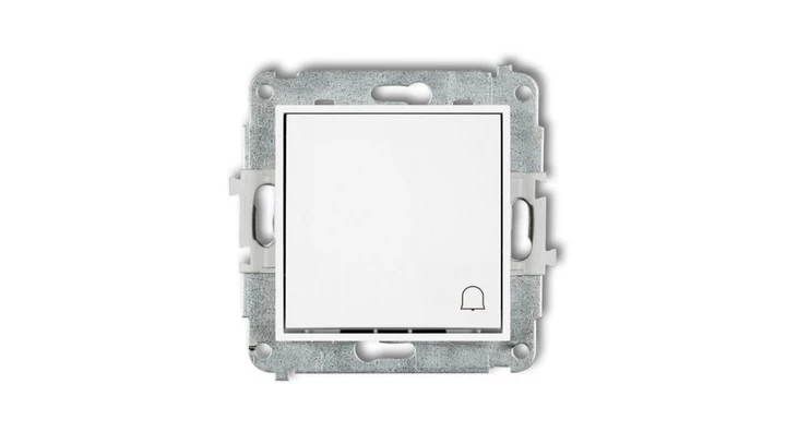ICON Mechanizm łącznika zwierny dzwonek biały mat 25IWP-4