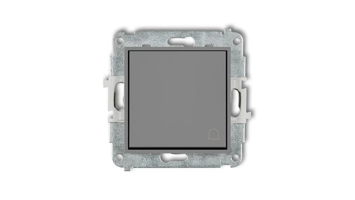 ICON Mechanizm łącznika zwierny dzwonek szary mat 27IWP-4