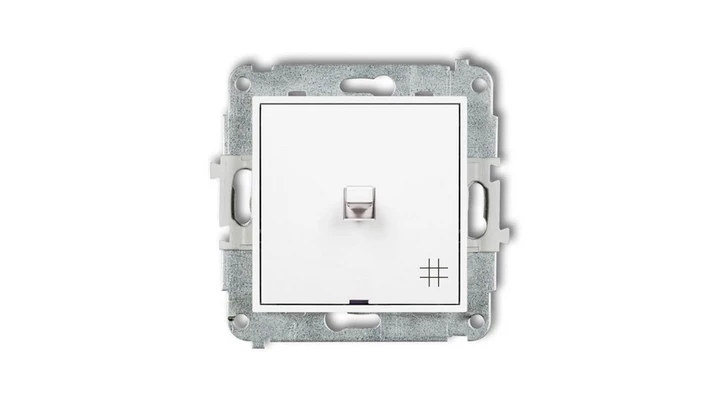 ICON Mechanizm łącznika krzyżowego w stylu amerykańskim biały mat 25IWPUS-6