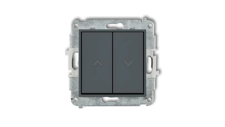 ICON Mechanizm łącznika żaluzjowego z podtrzymaniem grafitowy mat 28IWP-88