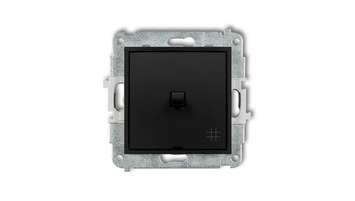 ICON Mechanizm łącznika krzyżowego w stylu amerykańskim czarny mat 12IWPUS-6