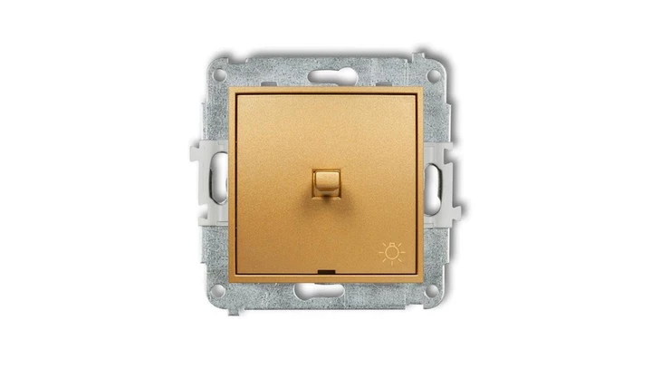 ICON Mechanizm łącznika zwierny światło w stylu amerykańskim złoty 29IWPUS-5