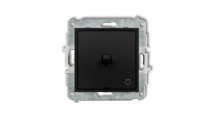 ICON Mechanizm łącznika zwierny światło w stylu amerykańskim czarny mat 12IWPUS-5