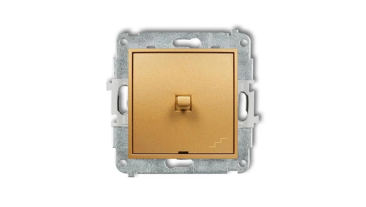 ICON Mechanizm łącznika schodowego w stylu amerykańskim złoty 29IWPUS-3