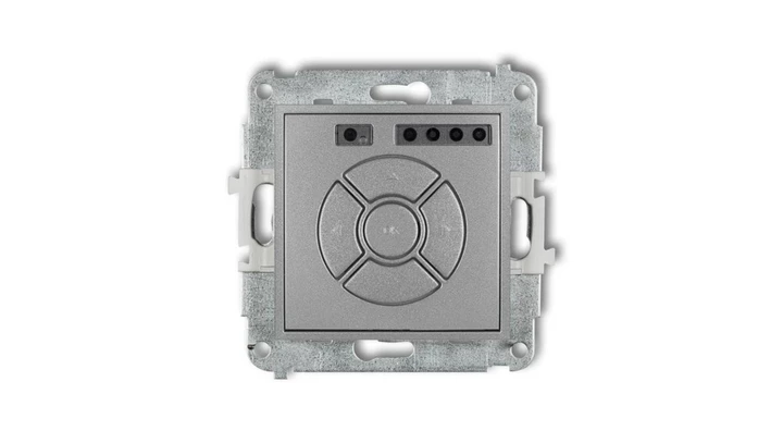 ICON Mechanizm elektronicznego sterownika roletowego (sterowanie lokalne) srebrny metalik 7ISR-1