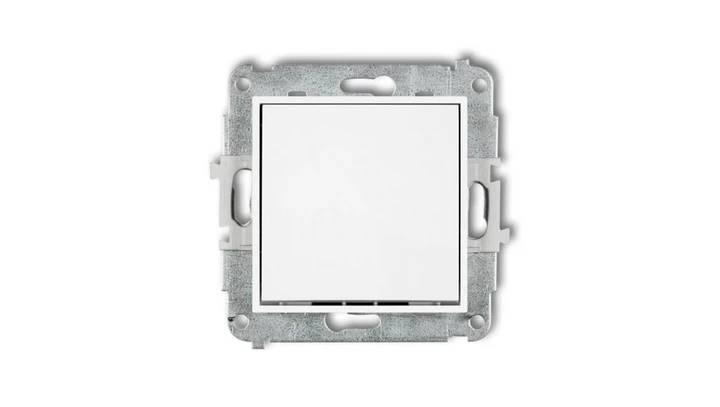 ICON Mechanizm łącznika krzyżowego (jeden klawisz bez piktogramu) biały IWP-6.1